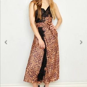 We Are Hah Dancing Queen Leopard Wrap Dress
